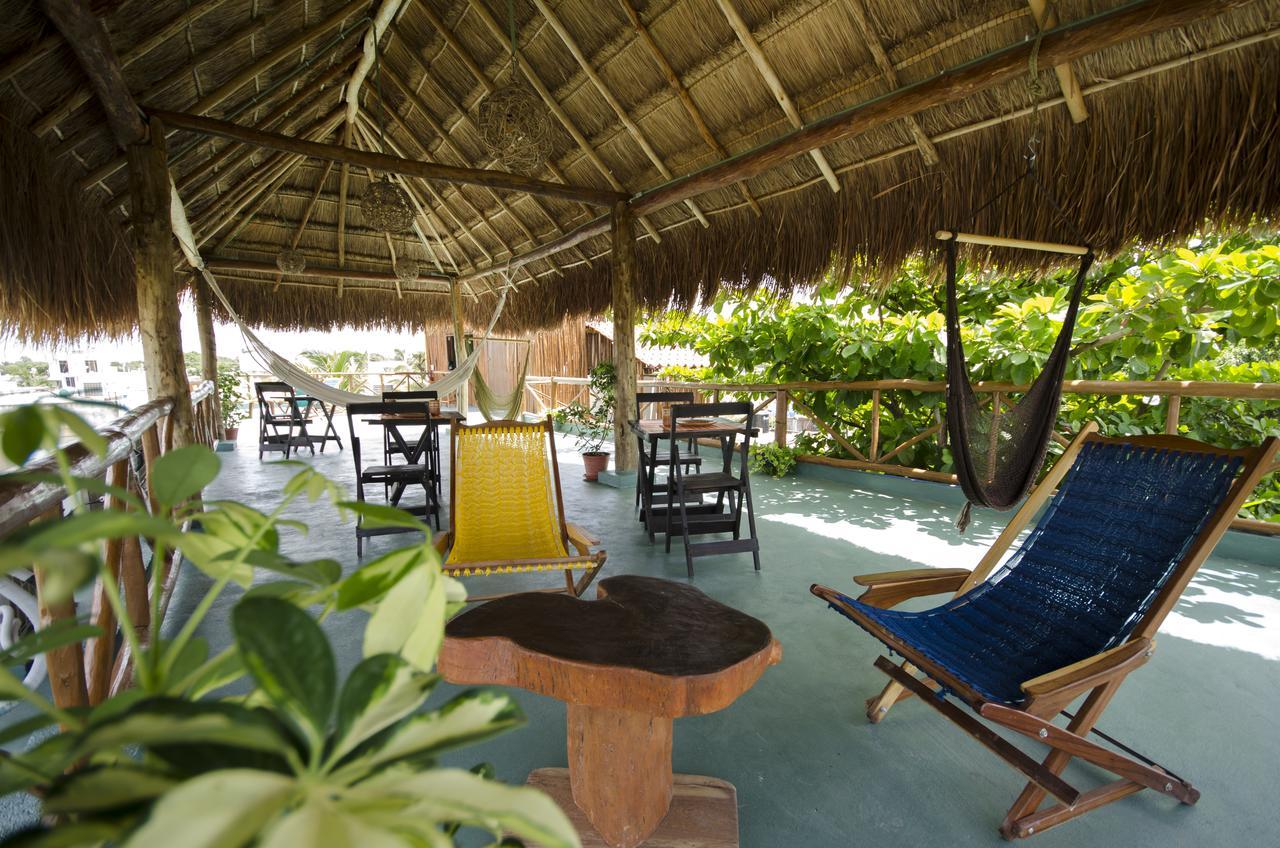 Casa Almendro Hotel Tulum Pueblo Buitenkant foto