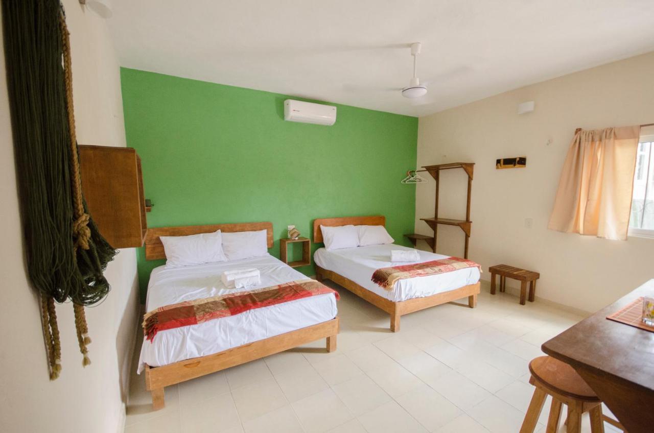 Casa Almendro Hotel Tulum Pueblo Kamer foto