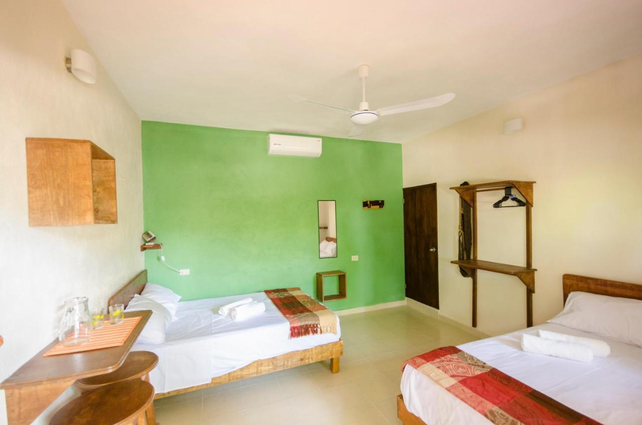 Casa Almendro Hotel Tulum Pueblo Buitenkant foto