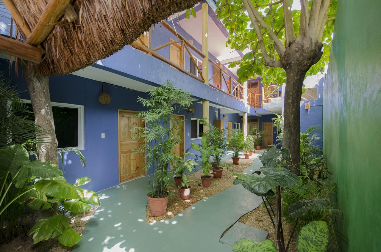 Casa Almendro Hotel Tulum Pueblo Buitenkant foto