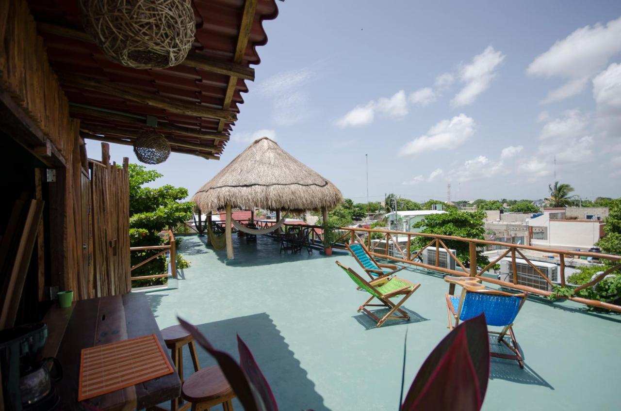 Casa Almendro Hotel Tulum Pueblo Buitenkant foto