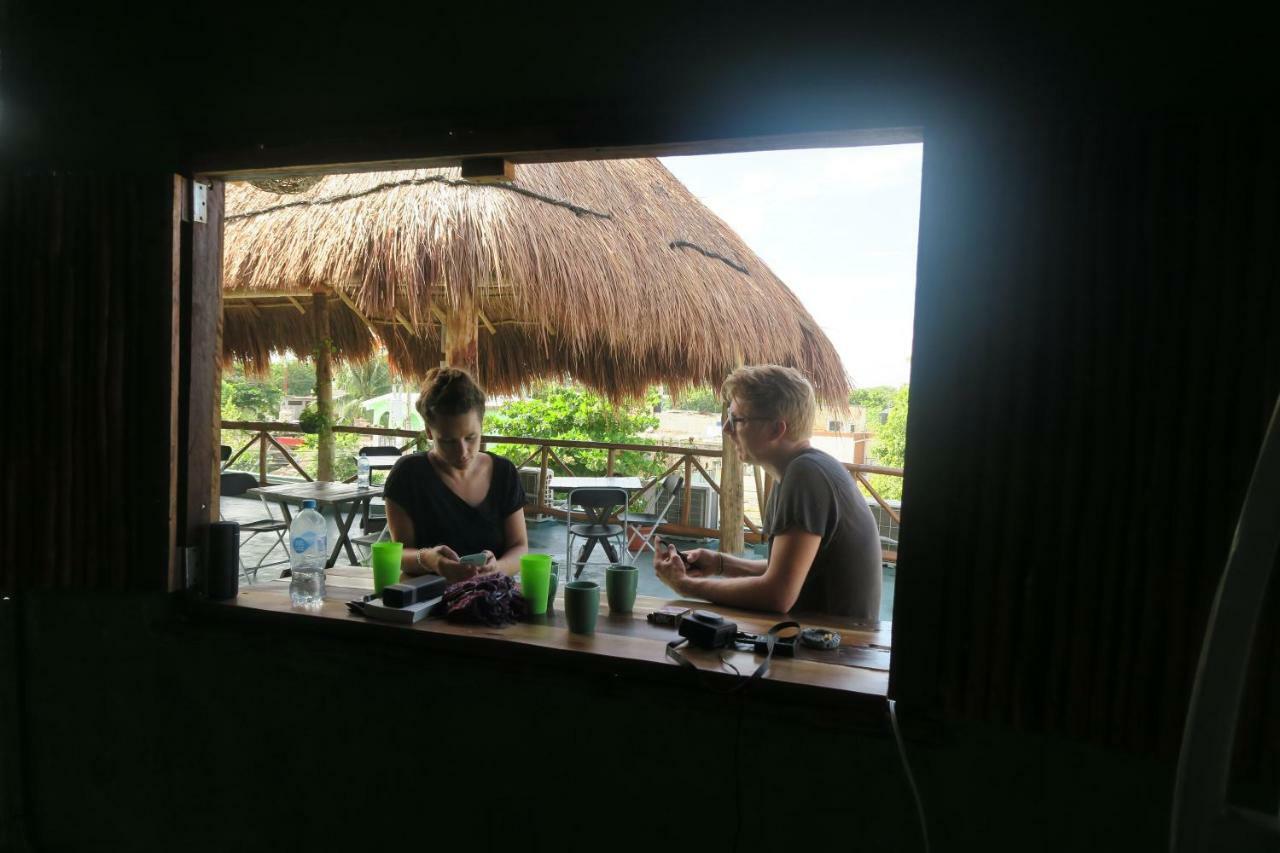 Casa Almendro Hotel Tulum Pueblo Buitenkant foto