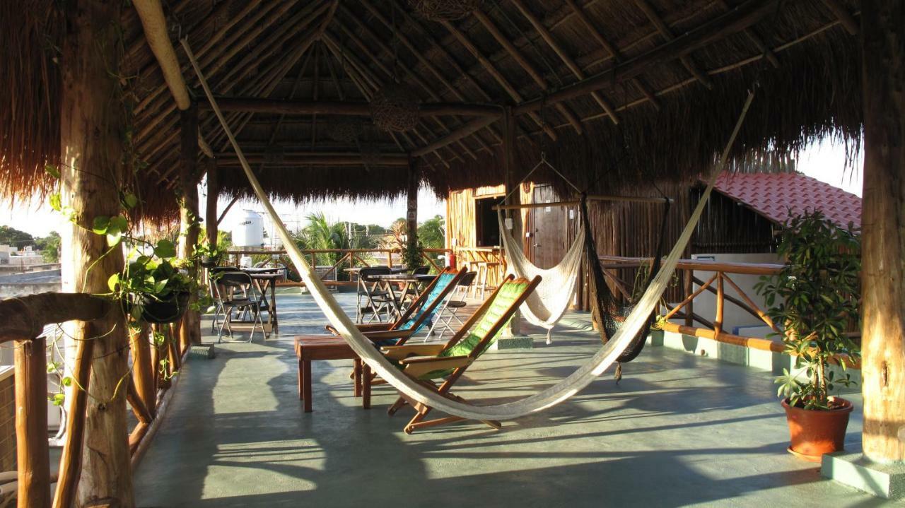 Casa Almendro Hotel Tulum Pueblo Buitenkant foto