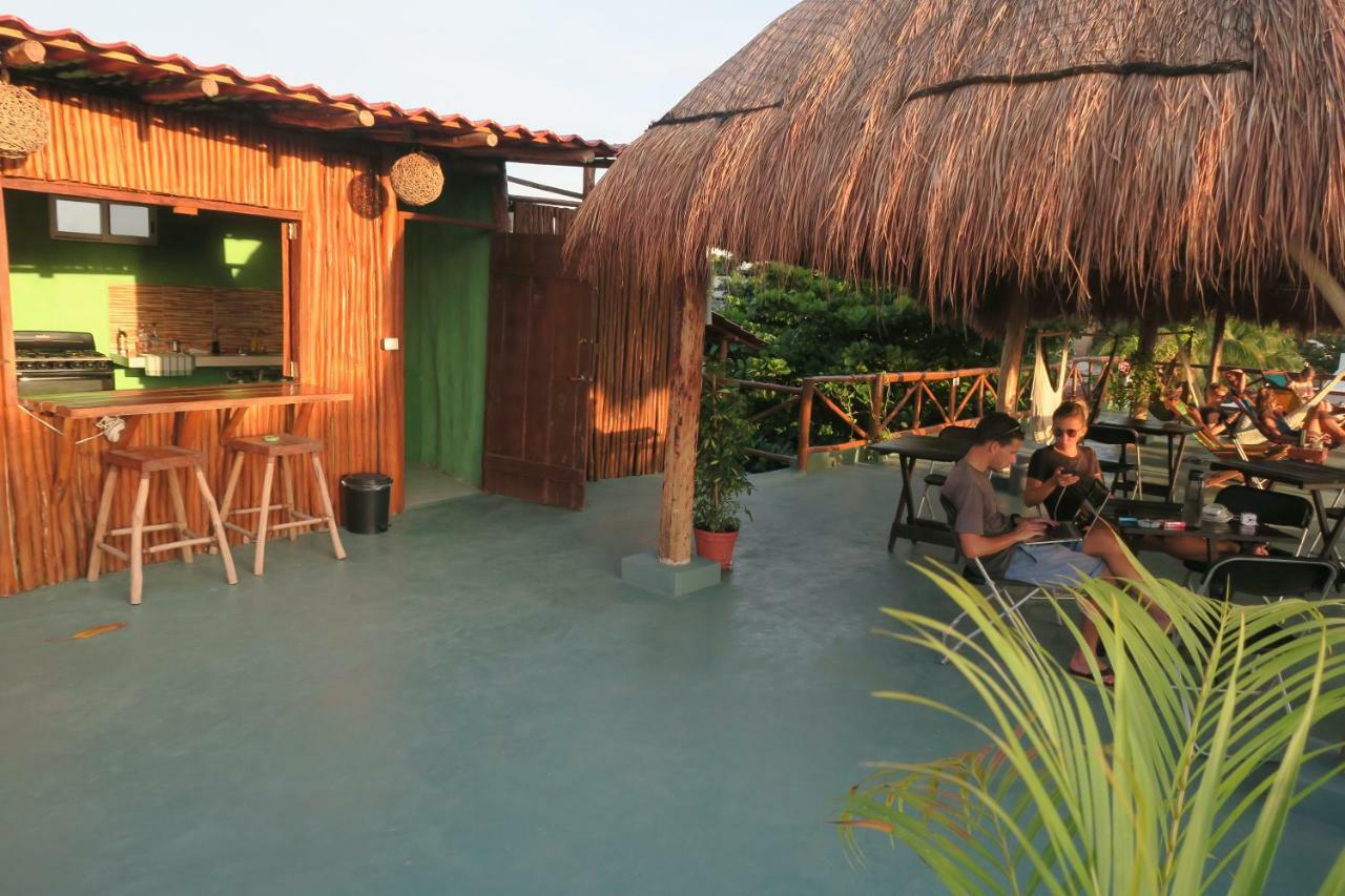 Casa Almendro Hotel Tulum Pueblo Buitenkant foto