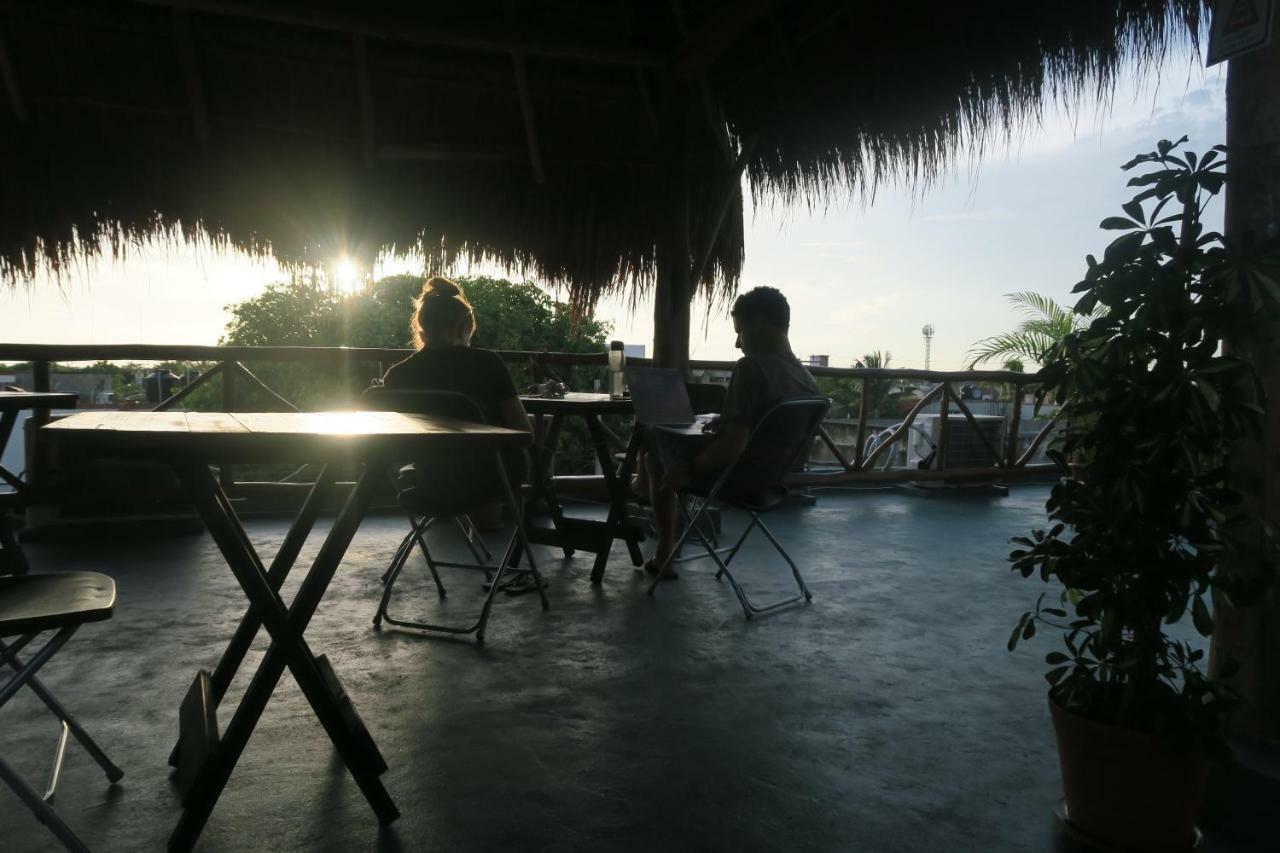 Casa Almendro Hotel Tulum Pueblo Buitenkant foto