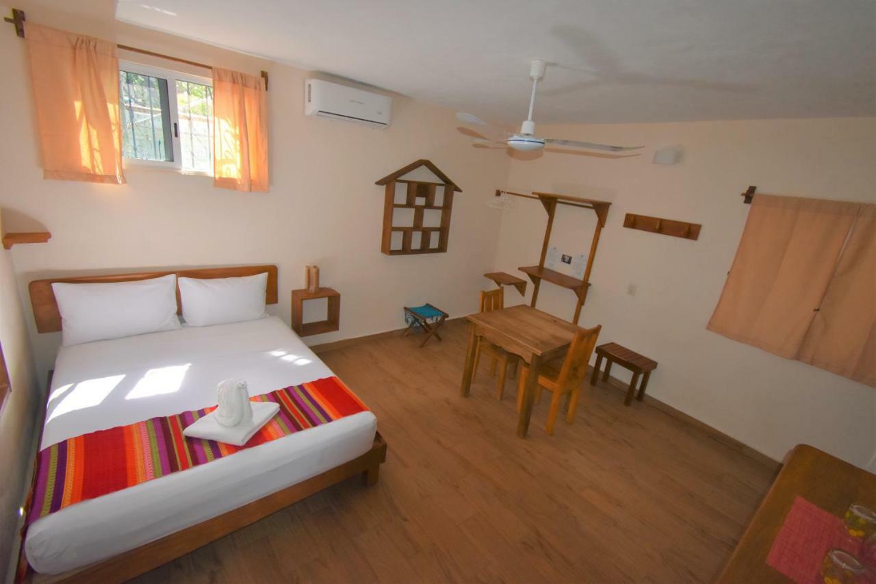 Casa Almendro Hotel Tulum Pueblo Buitenkant foto
