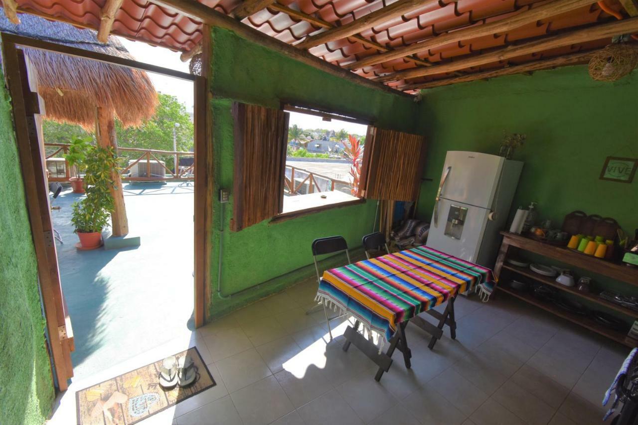 Casa Almendro Hotel Tulum Pueblo Buitenkant foto