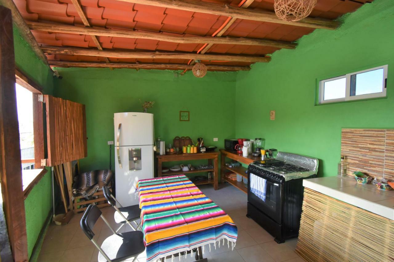 Casa Almendro Hotel Tulum Pueblo Buitenkant foto