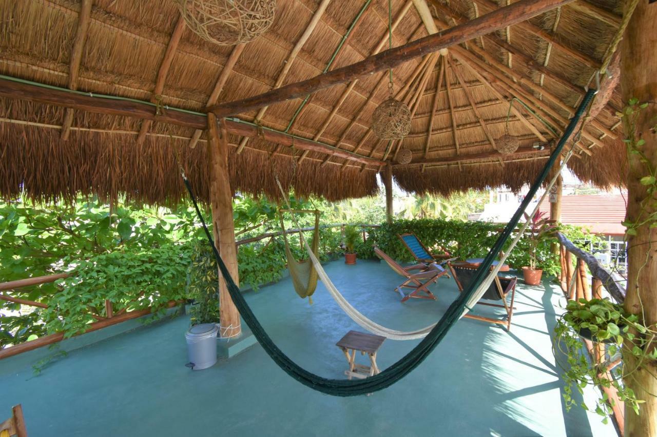 Casa Almendro Hotel Tulum Pueblo Buitenkant foto