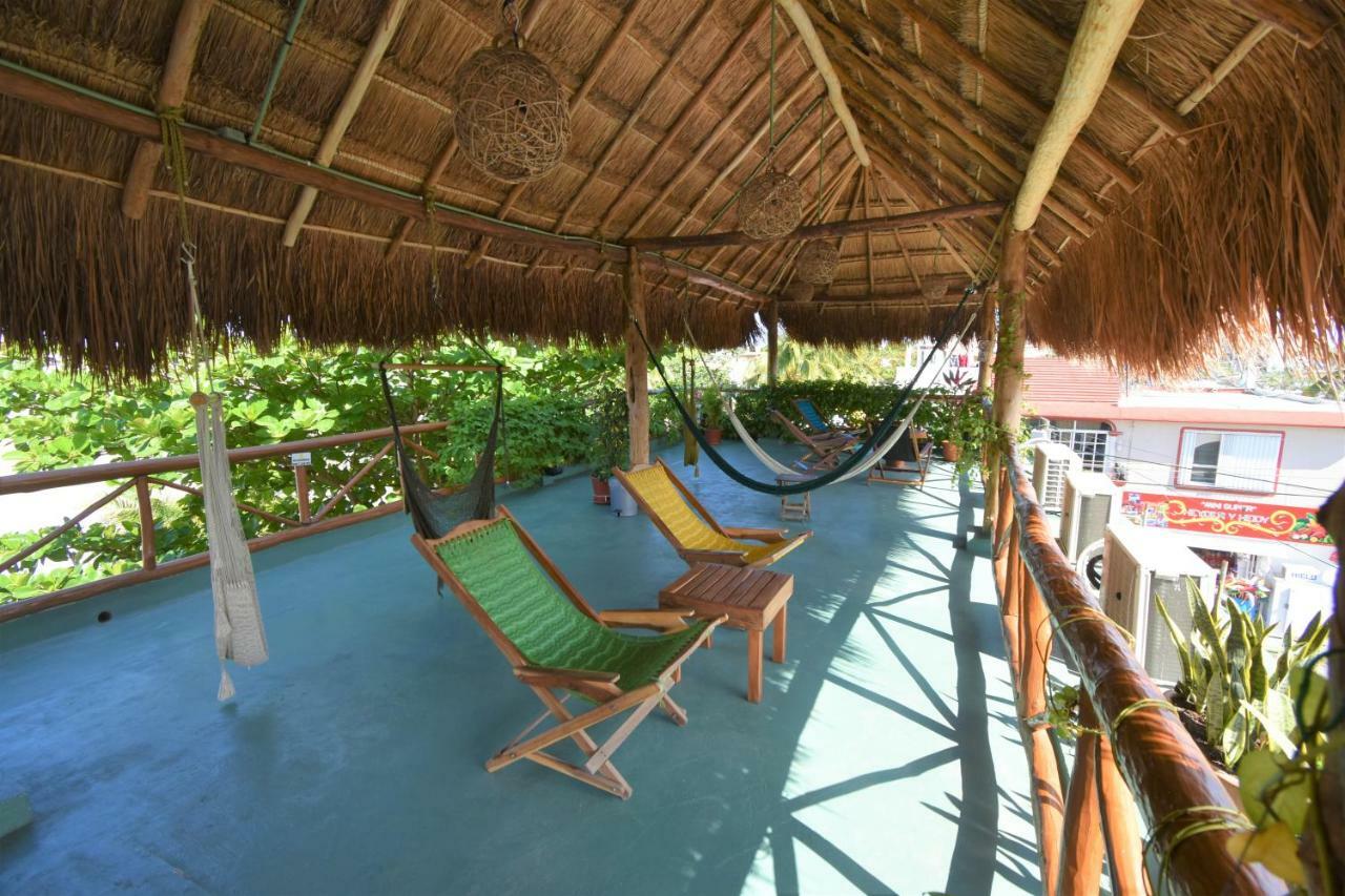Casa Almendro Hotel Tulum Pueblo Buitenkant foto
