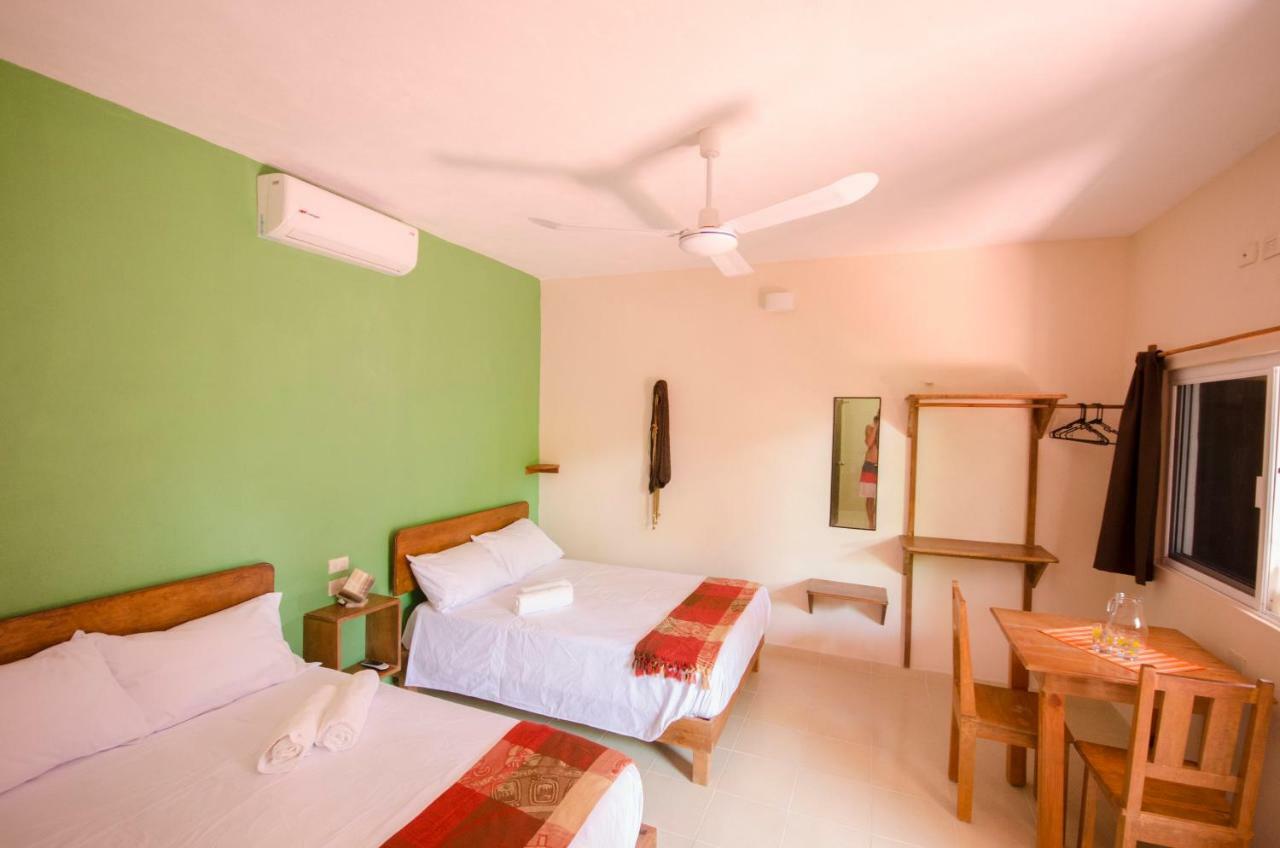 Casa Almendro Hotel Tulum Pueblo Buitenkant foto